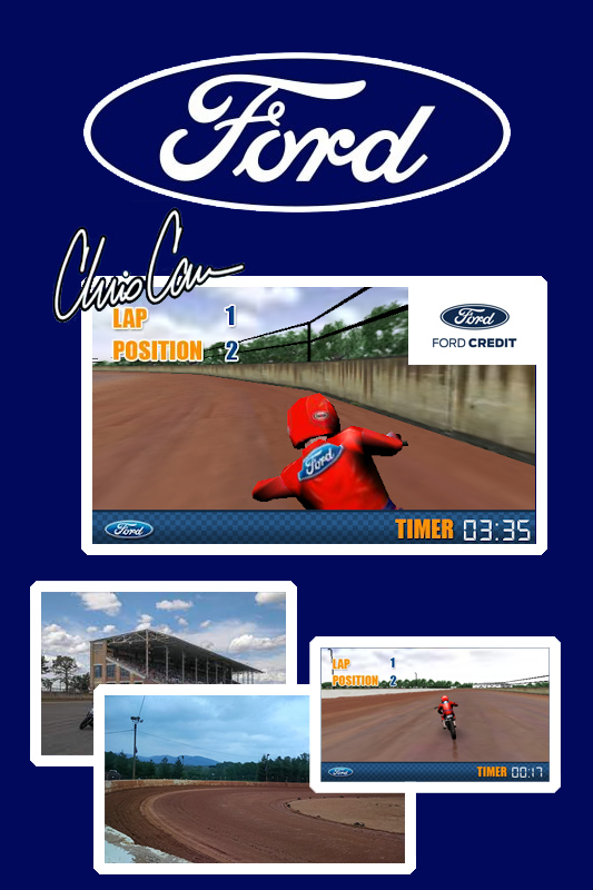 Ford Motor Corporation, Certified Pre-Owned Ford Trucks, and Ford Credit - Ford Flat Track Racing