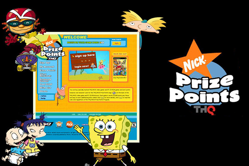 THQ and Nickelodeon Consumer Loyalty Programs